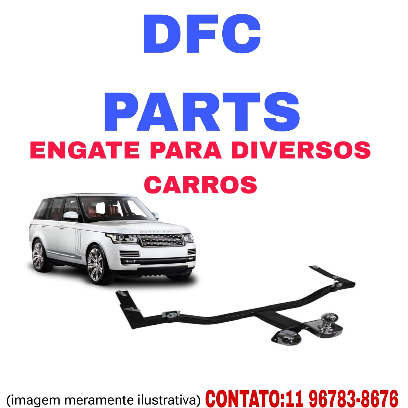 Engate DFCPARTS para diversos carros